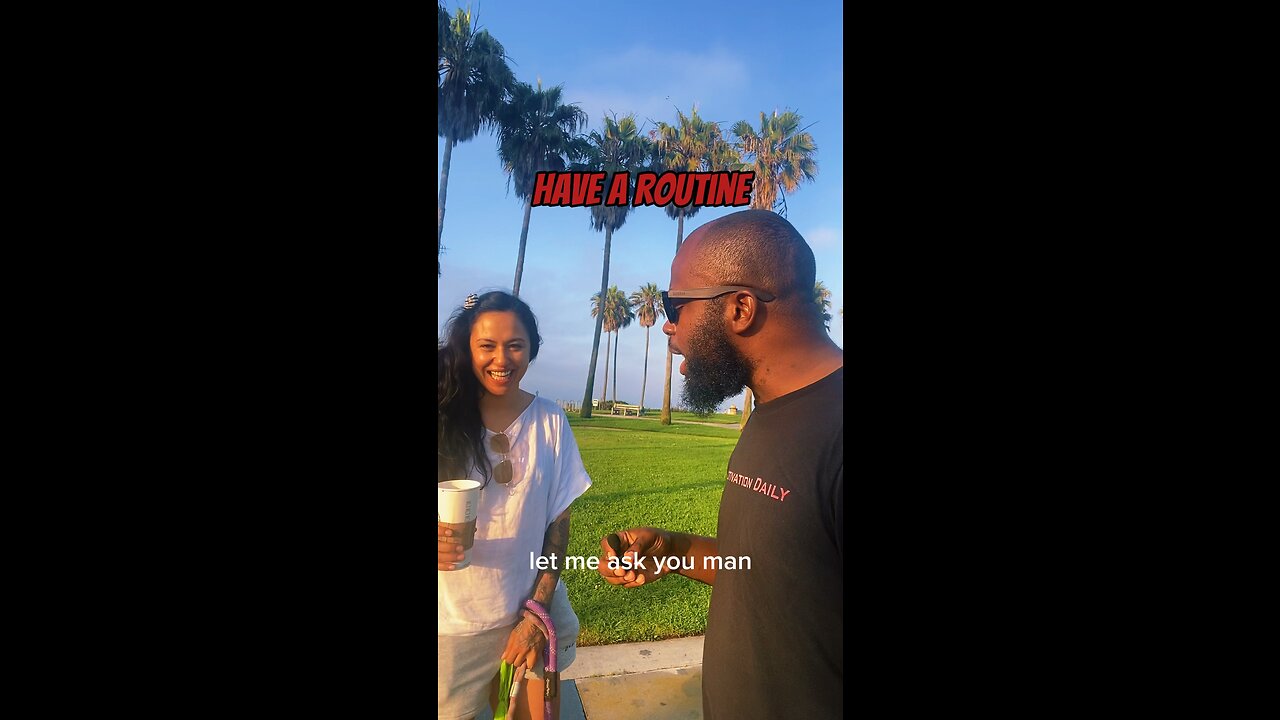 Have A Routine #dayodman #routines #actions #eeyayyahh #motivation