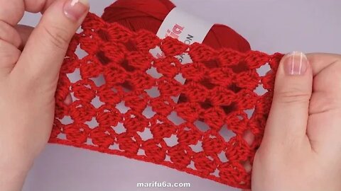 How to crochet cluster spiral stitch for blanket or jacket simple tutorial by marifu6a