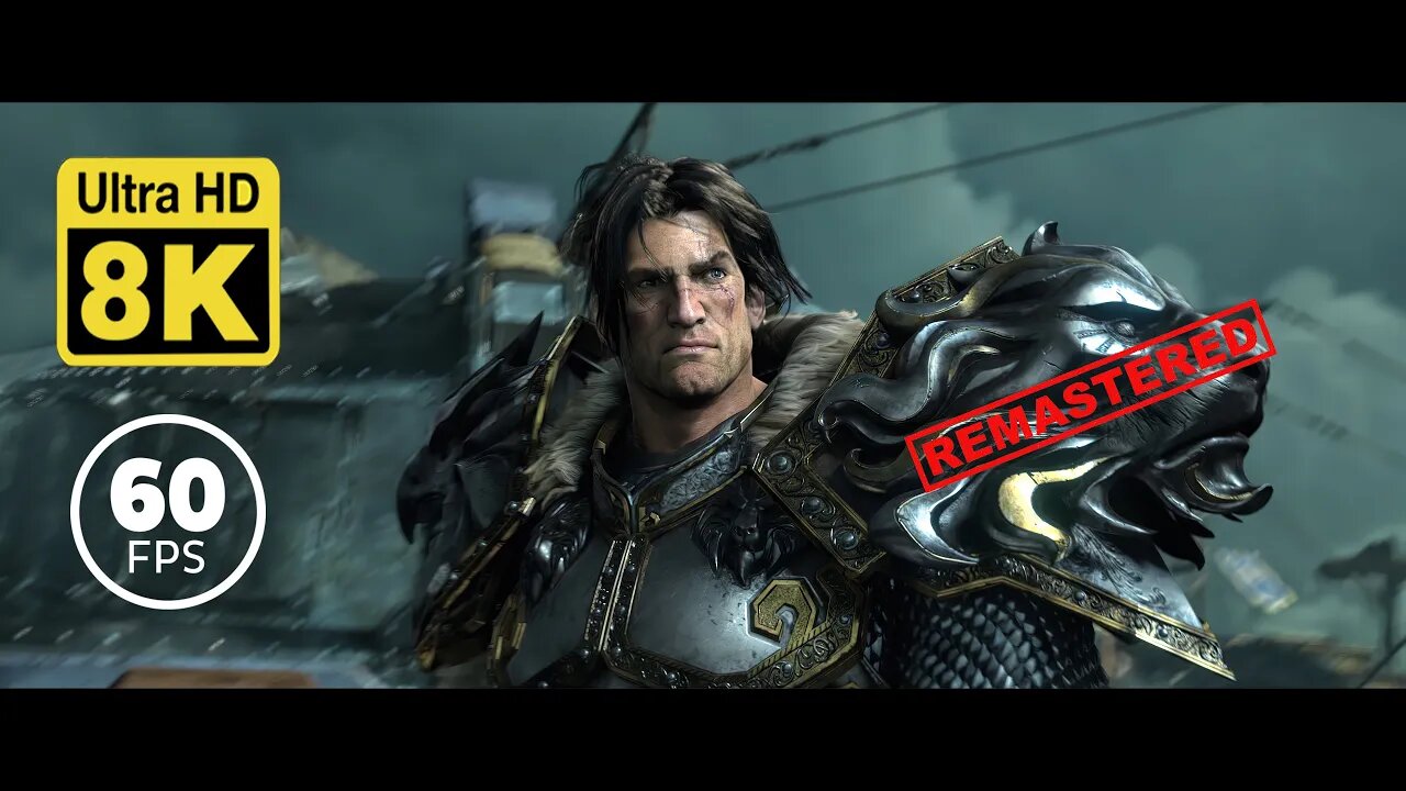 World of Warcraft: Legion Cinematic 8K 60 FPS (Remastered with Neural Network AI)