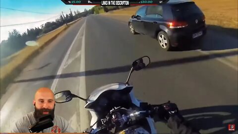 Tips For Braking On A Motorcycle (Real Life Example)