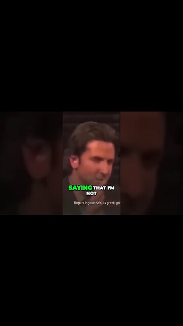 Bradley Cooper Nails Christopher Walken Impersonation - A Must-Watch! #comedy