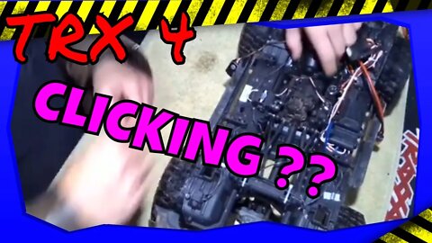 Strange clicking noise Traxxas TRX4 Ford Bronco 2021 --- What is it ???