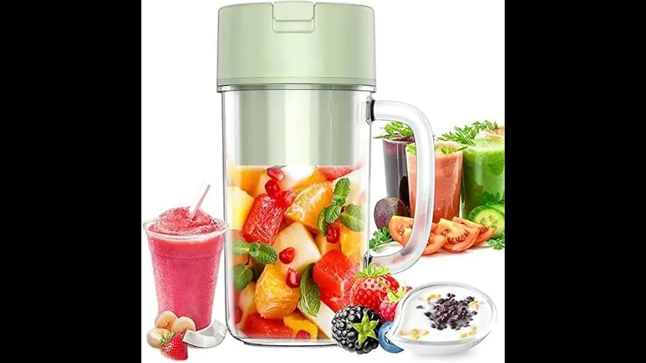 Multifunctional USB Rechargeable Blender - Ideal for Smoothies