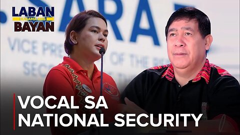 VP Sara, target na wasakin ng makakaliwa dahil sa pagiging vocal nito sa national security —Capuyan