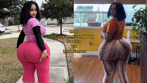 Most Curvy American Beauty Pandora VS Linda Kamara