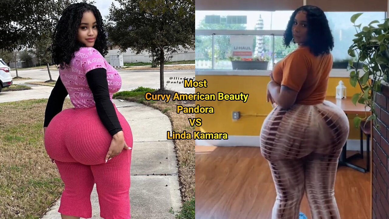 Most Curvy American Beauty Pandora VS Linda Kamara