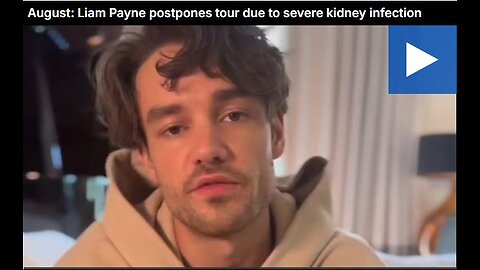 Liam Payne postpones tour due to severe kidney infection