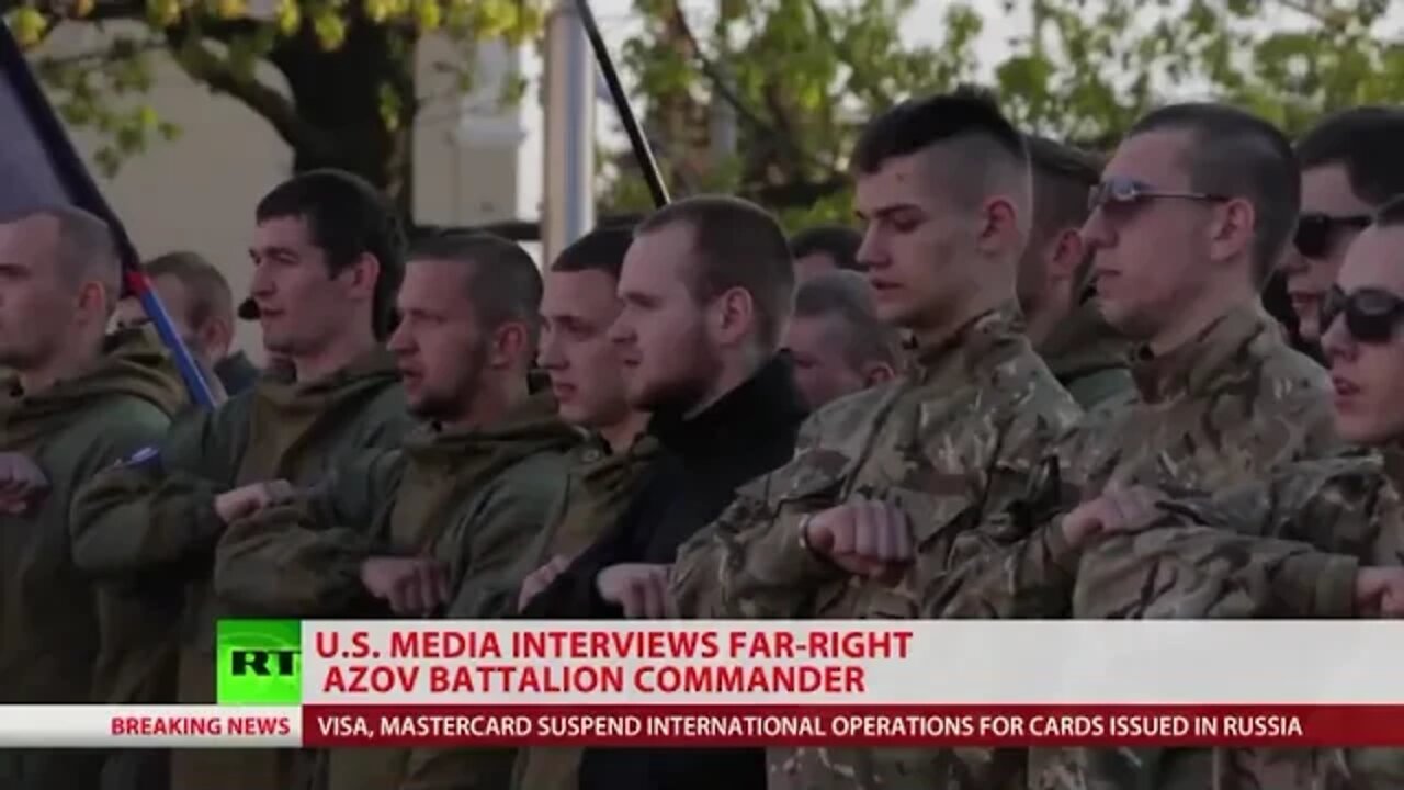 Western media interviewing Ukrainian ultranationalists & teaching DIY Molotov cocktails
