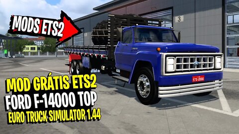 ▶️SAIU FORD F-14000 COM VÁRIAS CARGAS EURO TRUCK SIMULATOR 2 1.44