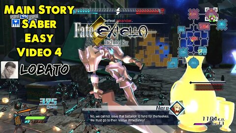 Fate/EXTELLA - Main Story - Saber - Vídeo 4