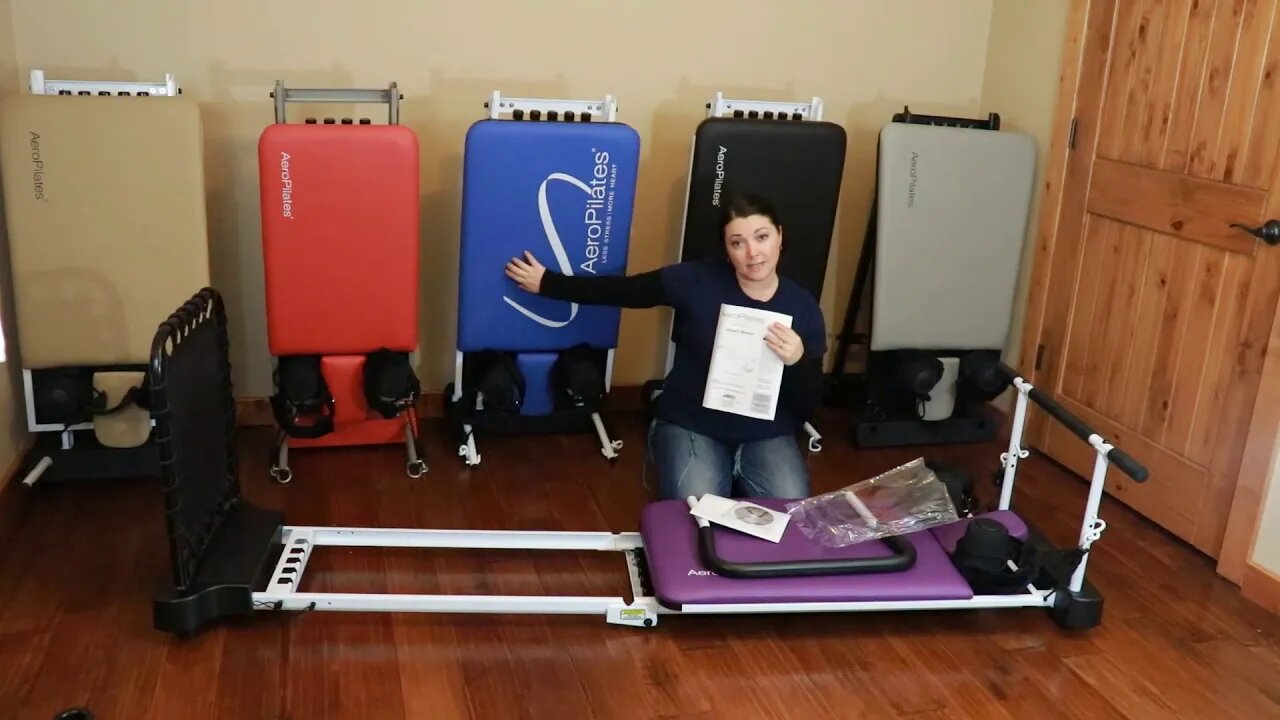 AeroPilates Reformer Review Purple 5 Cord AeroPilates Review 5004 Overview (detailed)