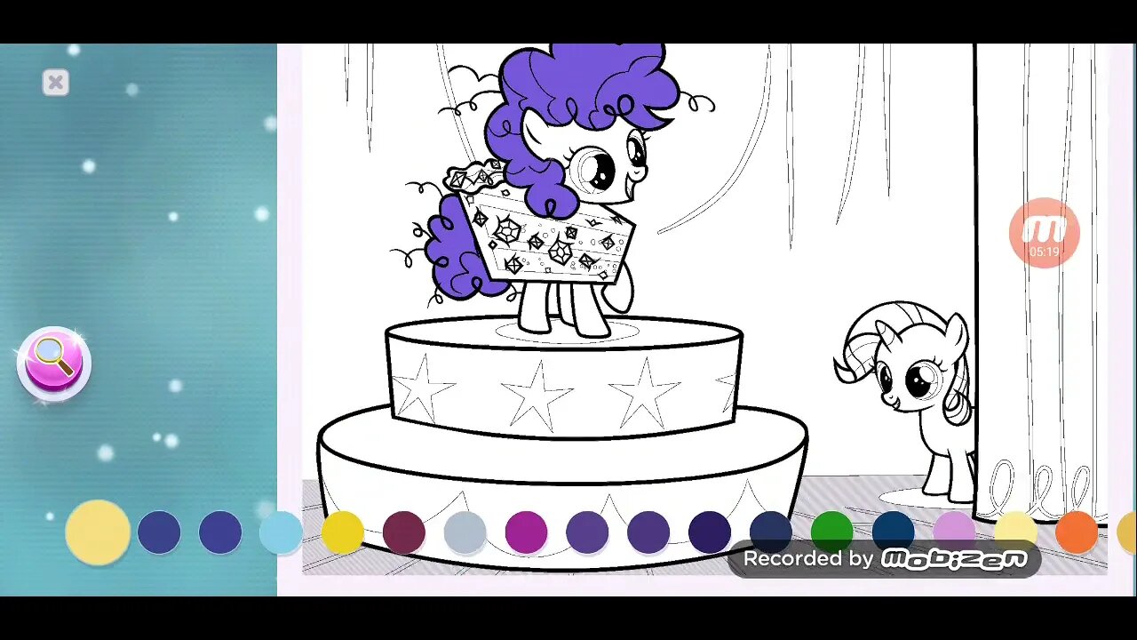 Let's Paint some Rarity pictures! / MLP Color by Magic