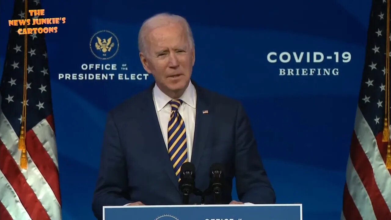 Biden's Words of Encouragement: worst days are ahead of us.