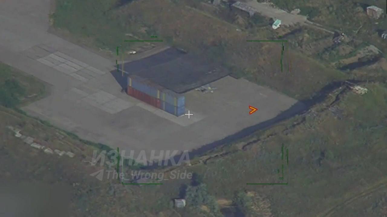 One more Ukrainian military airfield was hit by the Ruzzian ballistic missile