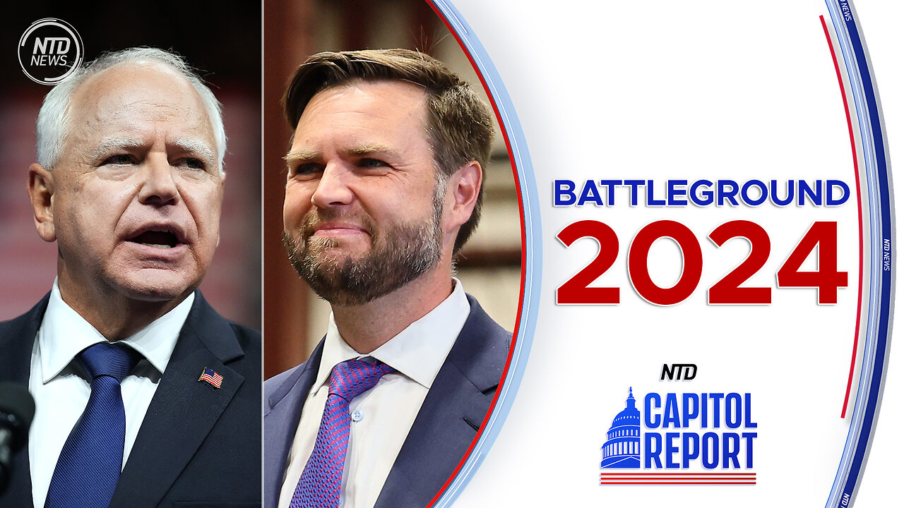 Harris and Walz Take on Vance in Blue Wall Battleground States, Competing for the Midwest
