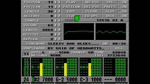Atari ST Protracker Mods - Sleezy Bar Blues