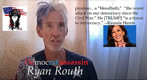 048 5735 TRUMP ASSASSINATION # 2 programmed LEFT wing Democrat killer Ryan Routh