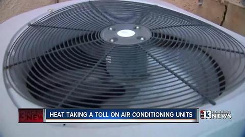 Heat takes toll on air conditioning units, technicians