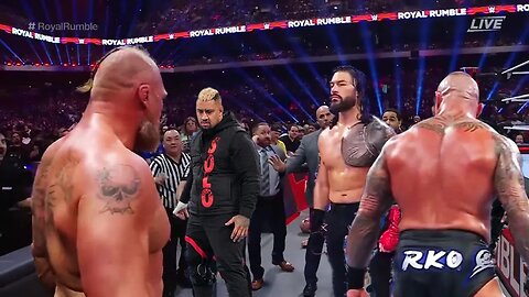 WWE 26 December 2023 Brock Lesnar and Randy Orton VS. Roman Reigns VS. Usos VS. All Raw Smackdown