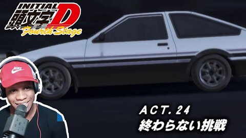 Initial D Fourth Stage Episode 24 Reaction Final 初期の第4段階です。