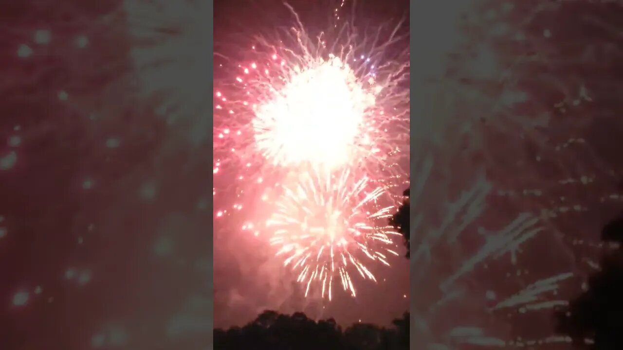 July 4th Fireworks at Port Orange City Center Park Florida #julyfourth #fourthofjuly #railfanrob