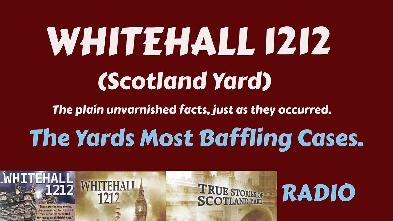 Whitehall 1212 Radio 1952 (Ep10) The Murder of Little Philip Avery