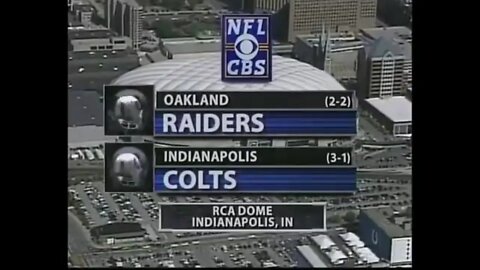 2004-10-10 Oakland Raiders vs Indianapolis Colts