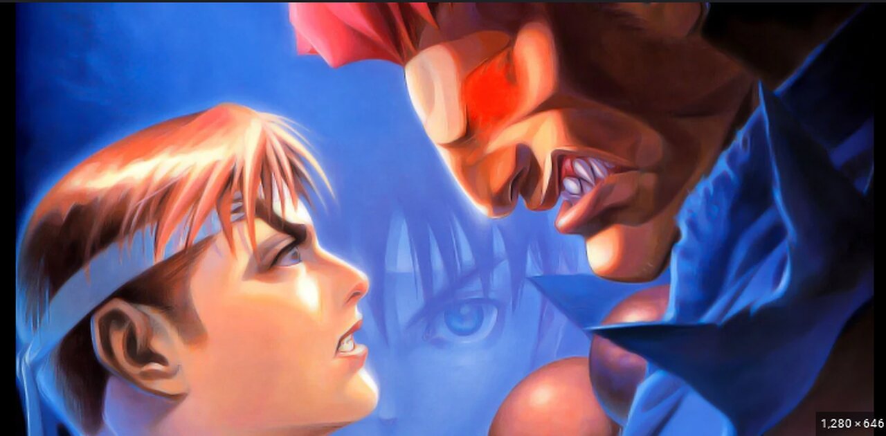 Akuma Streetfighter Alpha 2 gameplay