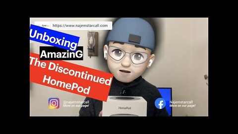 Unboxing Apple Big HomePod what a monster l Discontinued by The way