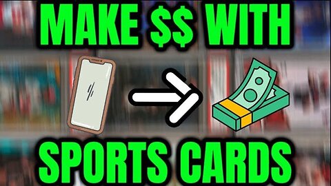 Making money from sports cards is easy