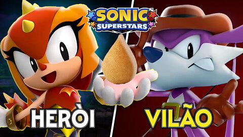 SONIC SUPERSTARS - HISTORIA de TRIP vs FANG