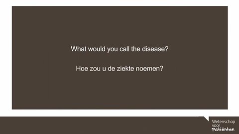 Q: What would you call M.E. ? A: Myalgic Encephalopathy, which would take the 'inflammation' out of the 'Encephalomyelitis' (Sounds like he is advocating for 'Gaslighting' M.E. Patients on behalf of his doctor colleagues)