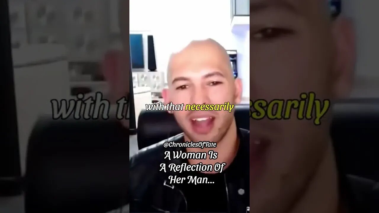 A Woman Is a Reflection Of Her Man - Andrew Tate 💁♀️