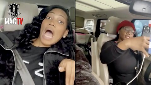 Erica Dixon Is So Nervous Watching Daughter Emani Park The Car! 😱