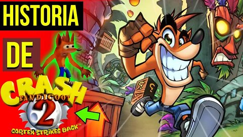 CRASH vai ao ESPAÇO 😂 | HISTORIA CRASH BANDICOOT 2