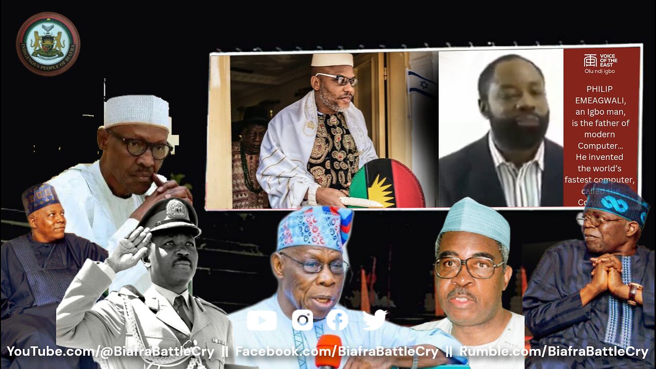 Breaking: Philip Emeagwali presented his ordeal during Biafra War his Voice to be heard
