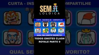 TODOS EMOTES CLASH ROYALE PARTE 9