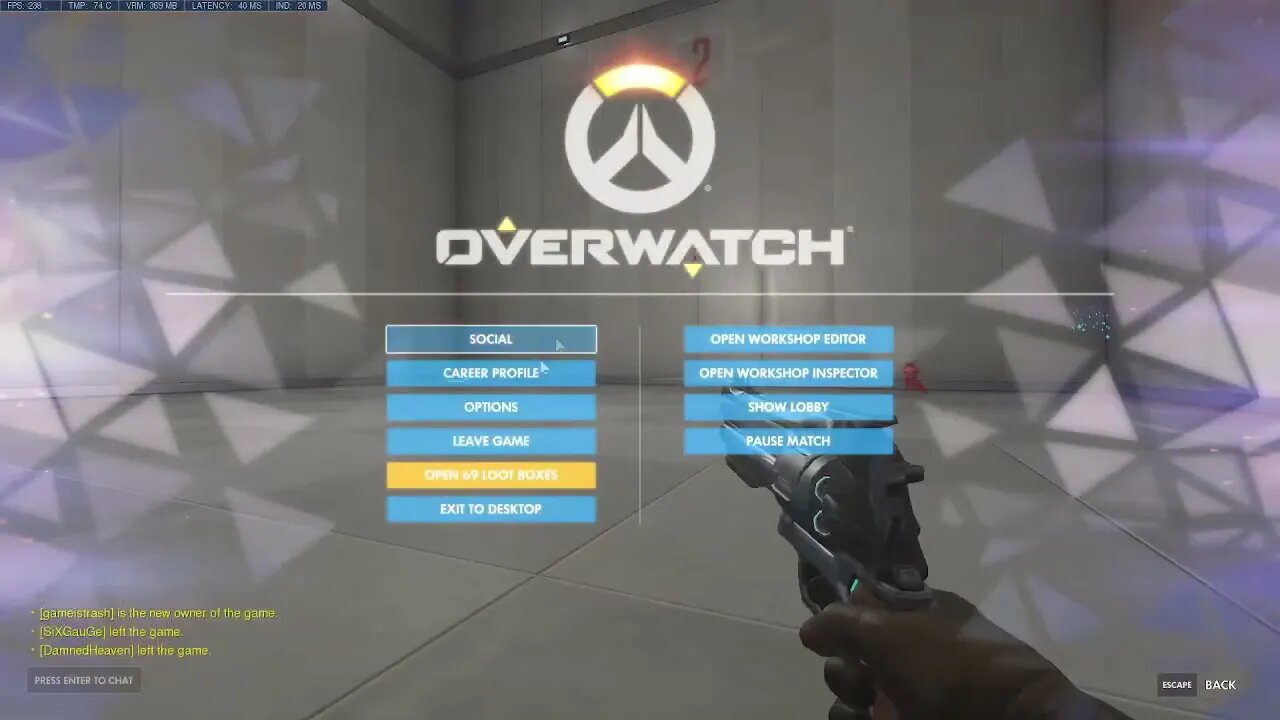 no fps since tbc im washed out but still fine