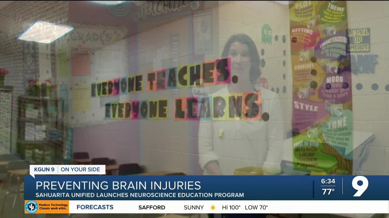 Sahuarita Unified introduces neuroscience education program in hopes of preventing head injuries