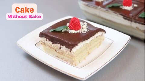 Chocolate Cake without oven Recipe