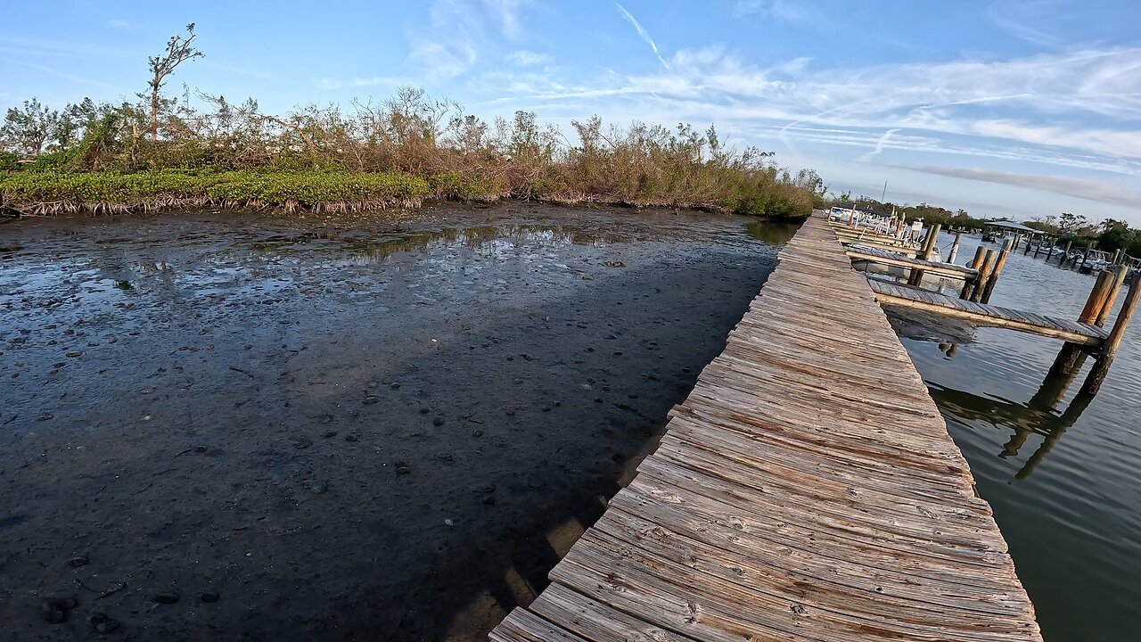 Fishing a super low tide for SNOOK and REDFISH