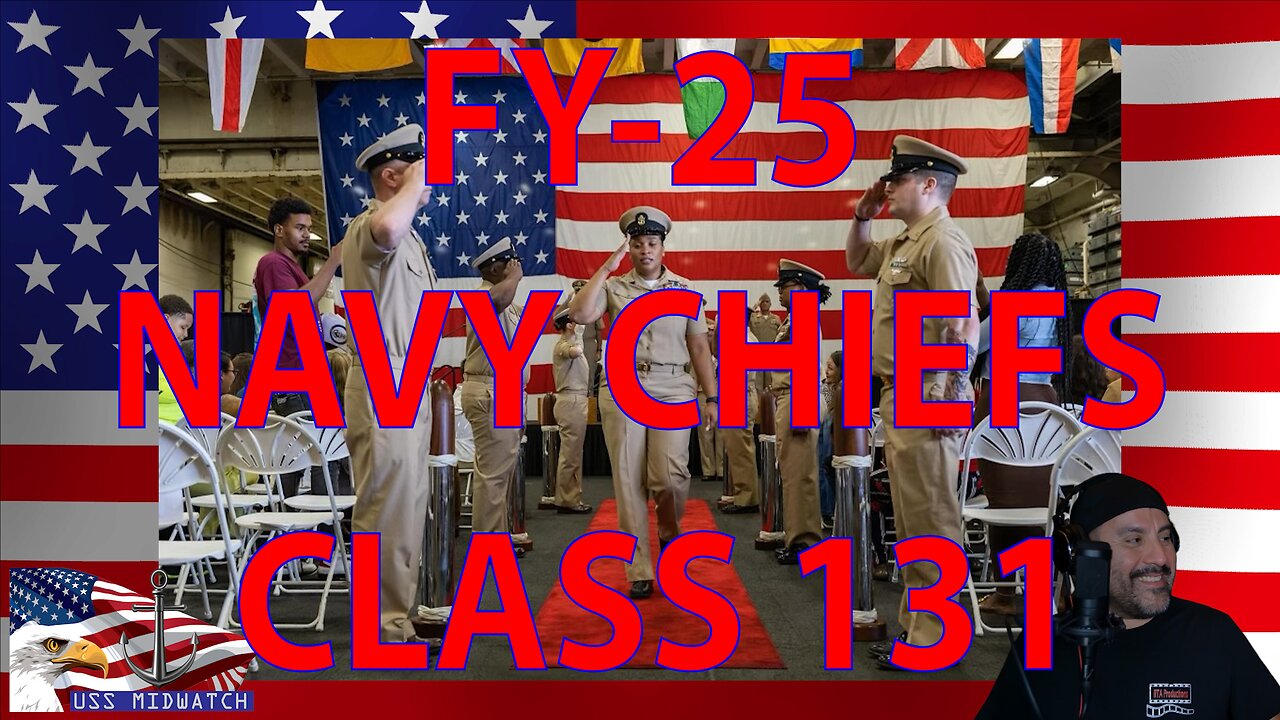 CONGRATULATIONS TO THE FY-25 NAVY CHIEFS CLASS 131