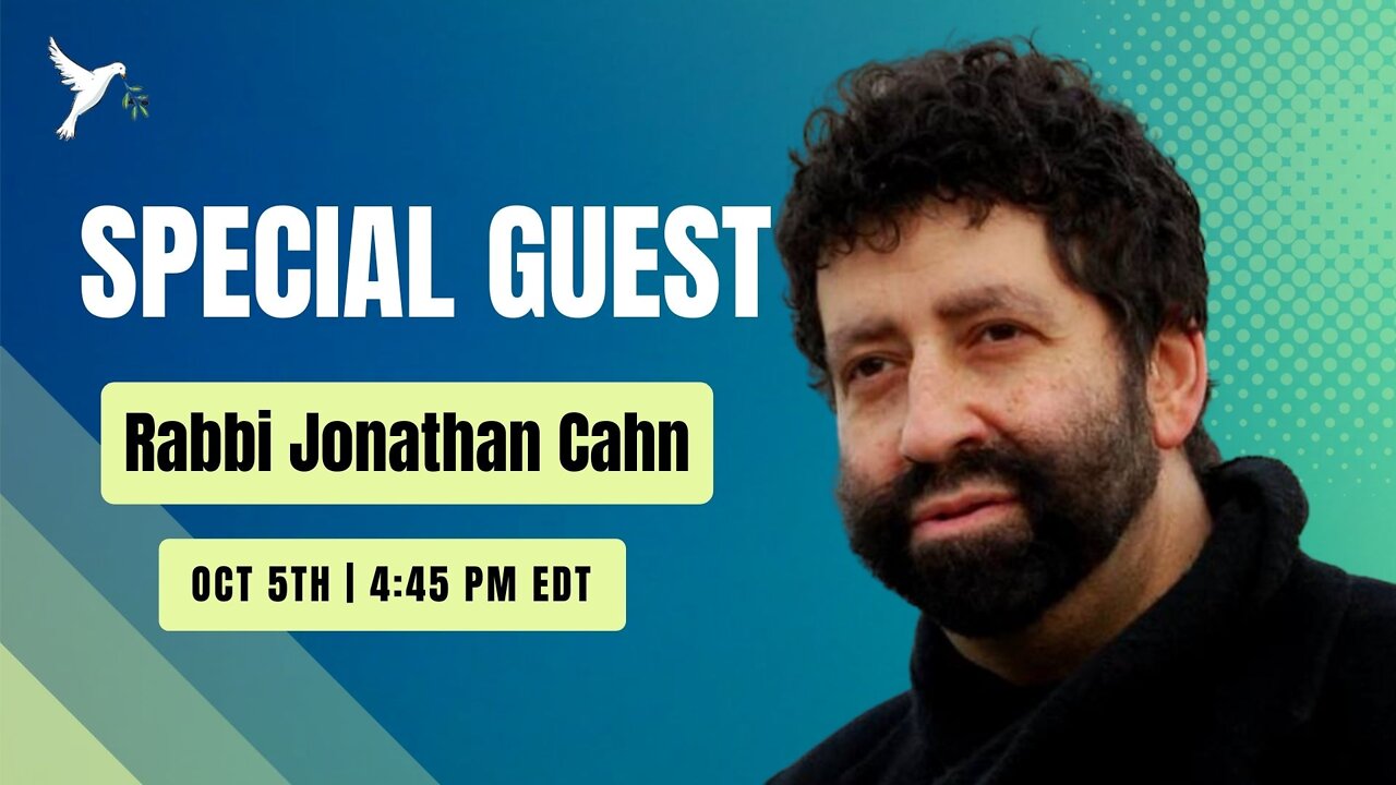 Amanda Grace Talks...LIVE WITH RABBI JONATHAN CAHN: NEW BOOK RETURN OF GODS!!!!