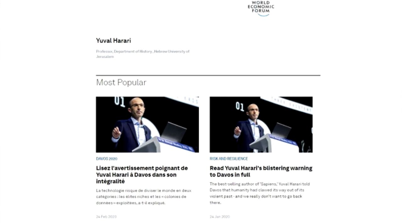 Who Is Yuval Harari?