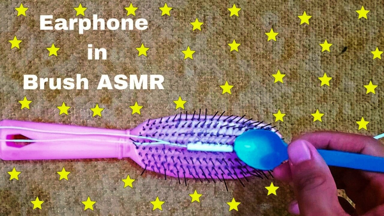 ASMR Earphone mic tapping and scratching