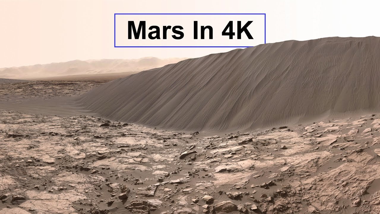 Mars in 4k view