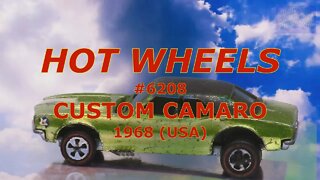 1968 HOT WHEELS CUSTOM CAMARO REFRESH!