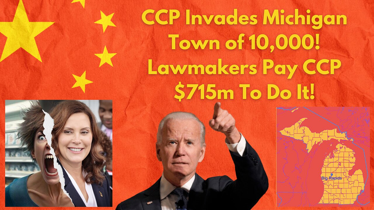 MICHIGAN MADNESS - Michigan Lawmakers Pay Communist Party $715m To Set Up Shop In Michigan!