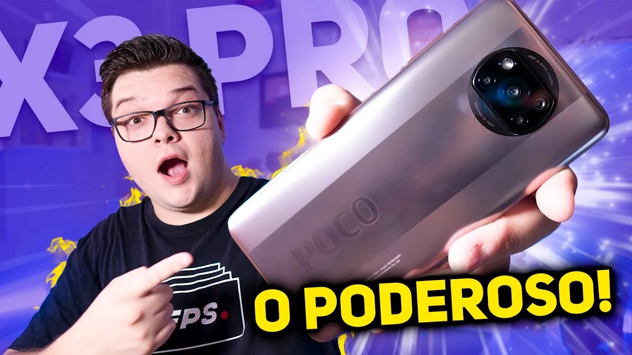 POCO X3 PRO! O MELHOR SMARTPHONE DO MOMENTO e SEUS PONTOS POSITIVOS E NEGATIVOS!