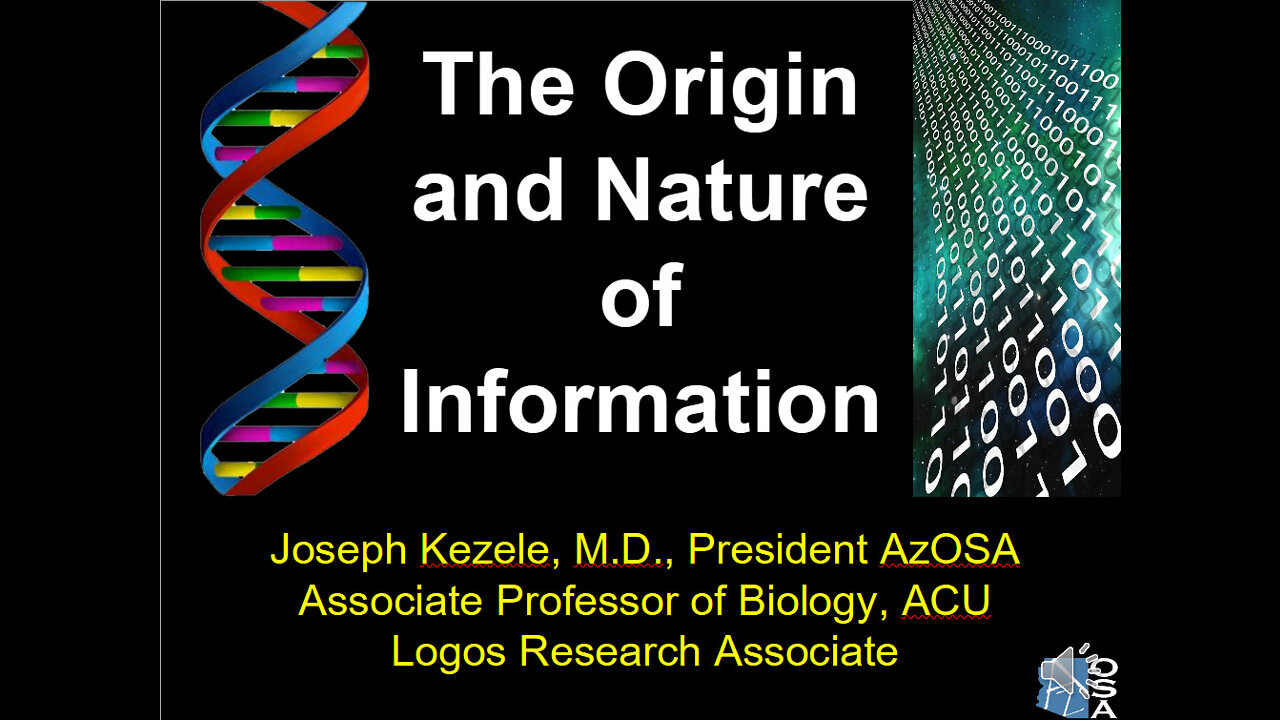 The Origin and Nature of Information